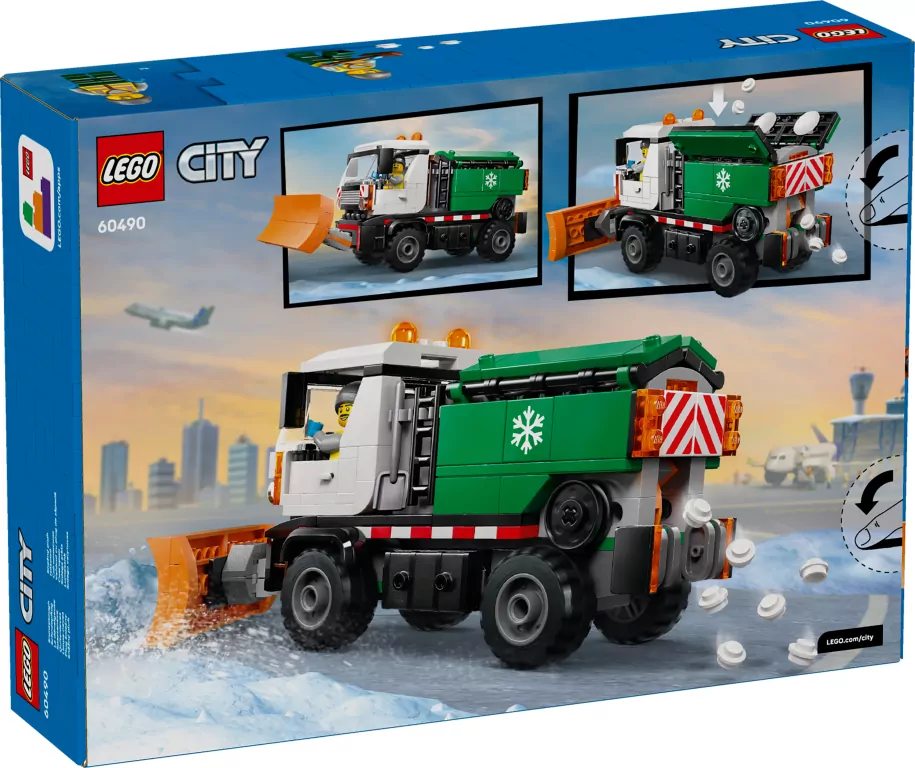 LEGO® City. Pług śnieżny 60490 - tantis.pl
