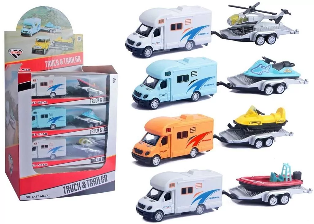 Kamper z przyczepą metalowy mix - tantis.pl