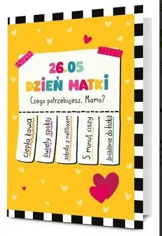 Karnet B6 Dzień Matki - tantis.pl