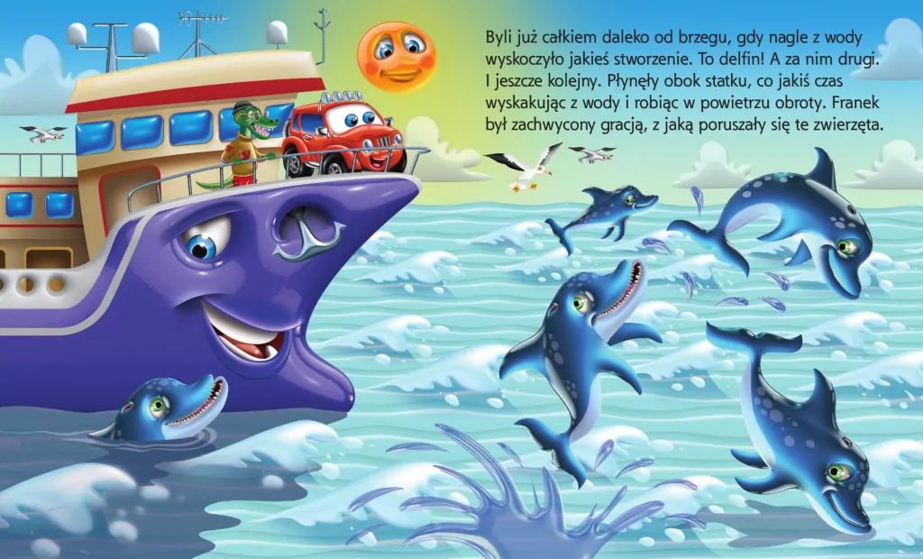 Podwodny świat. Samochodzik Franek - tantis.pl