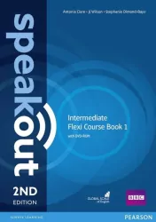 Speakout 2nd Edition Intermediate Flexi Course Book 1 + DVD