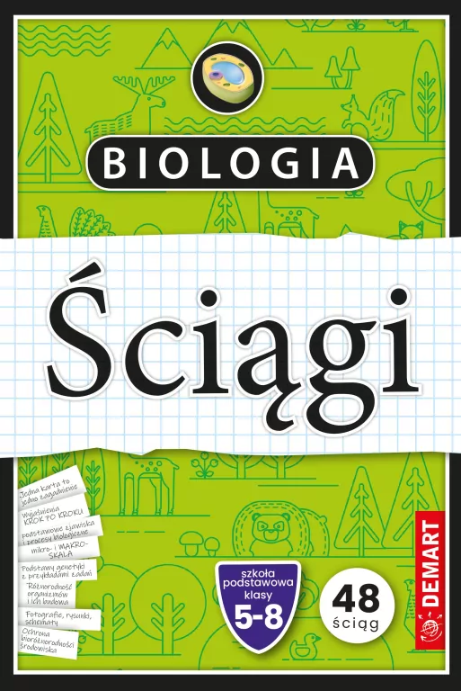 Biologia. Ściągi. Szkoła podstawowa. Klasa 5-8 - tantis.pl