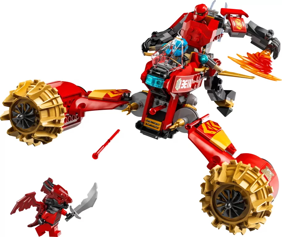 LEGO® Ninjago. Burzowy jeździec-mech Kaia 71830 - tantis.pl