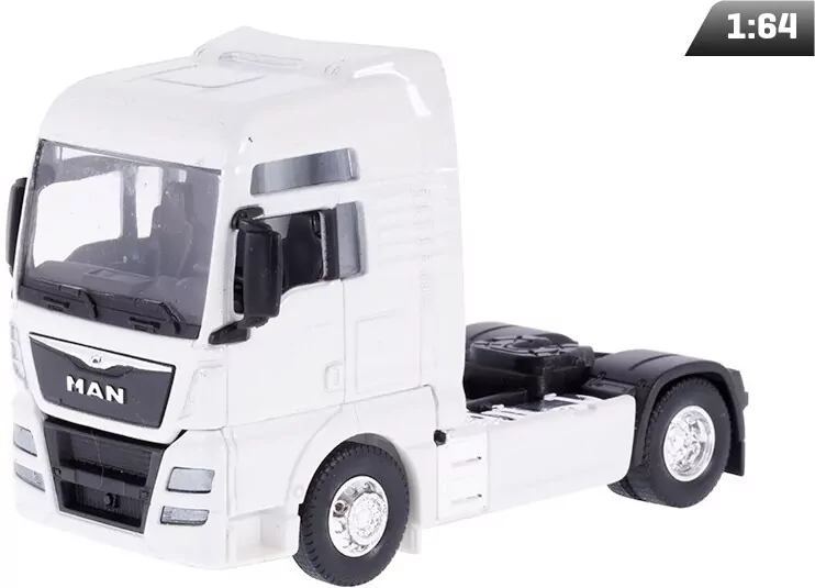 WELLY. Ciężarówka 1:64 MAN TGX XXL mix, 1 sztuka - tantis.pl