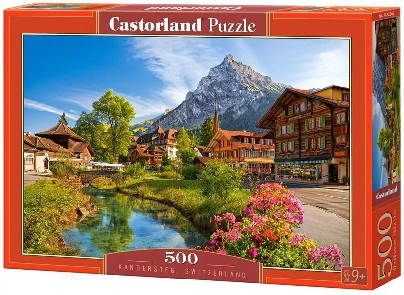 Puzzle 500. Kandersteg, Szwajcaria - tantis.pl