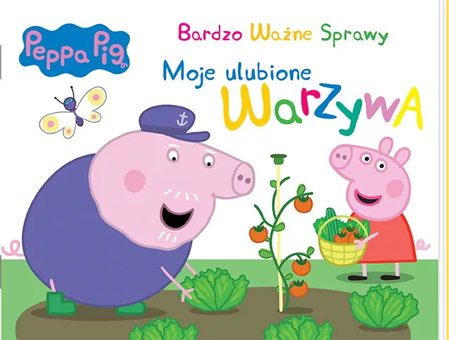 Peppa Pig. Moje ulubione warzywa. Bardzo Ważne Sprawy. Cz.15 - tantis.pl