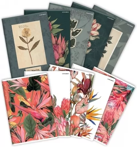 Zeszyt Top 2000: Flowers- A5, 80k - kratka - tantis.pl