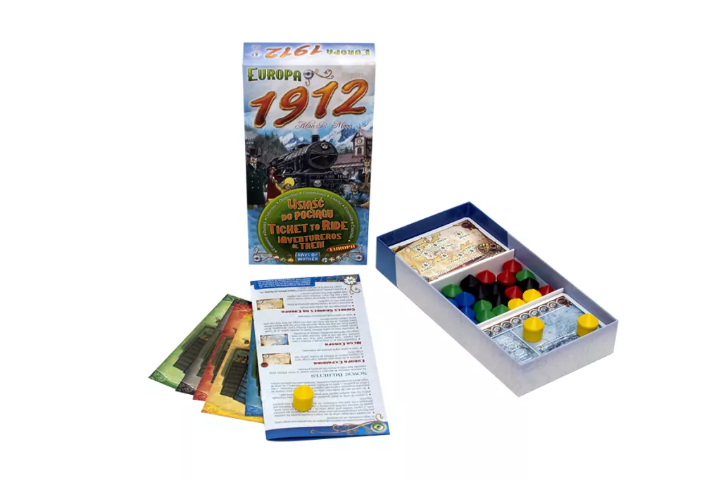 Wsiąść do pociągu: Europa 1912. Dodatek do gry - tantis.pl