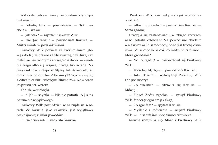 Piaskowy wilk i ćwiczenia z myślenia - tantis.pl