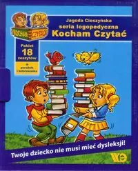 Kocham Czytać. Seria logopedyczna. Pakiet 18 zeszytów - tantis.pl
