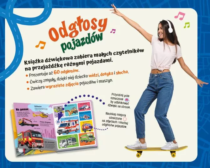 Odgłosy pojazdów. 60 dźwięków - tantis.pl