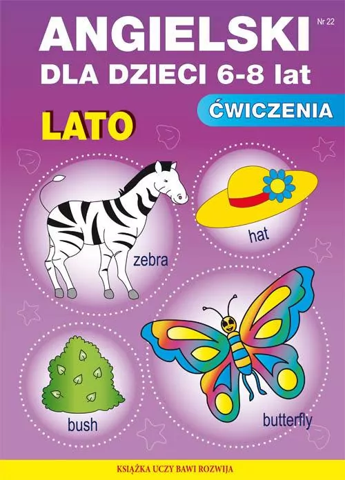 Angielski dla dzieci 6-8 lat. Lato. Ćwiczenia. Numer 22 - tantis.pl