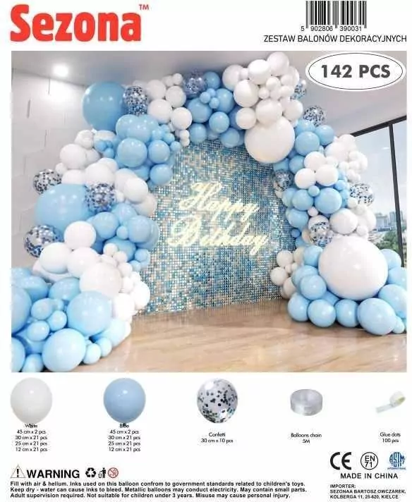 Balony 142szt - tantis.pl