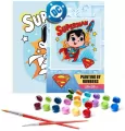 Malowanie po numerach - Superman 25x25cm - tantis.pl