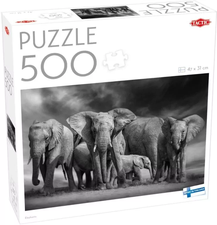 Puzzle 500 Elephants - tantis.pl
