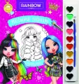 Malowanie farbkami. Rainbow High - tantis.pl