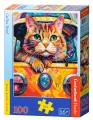 Castor. Puzzle 100. Cat Bus Travel - tantis.pl