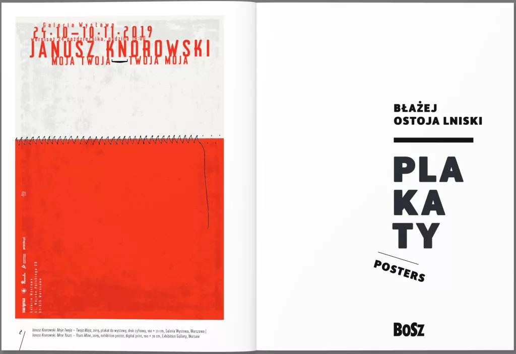 Ostoja Lniski. Plakaty - tantis.pl