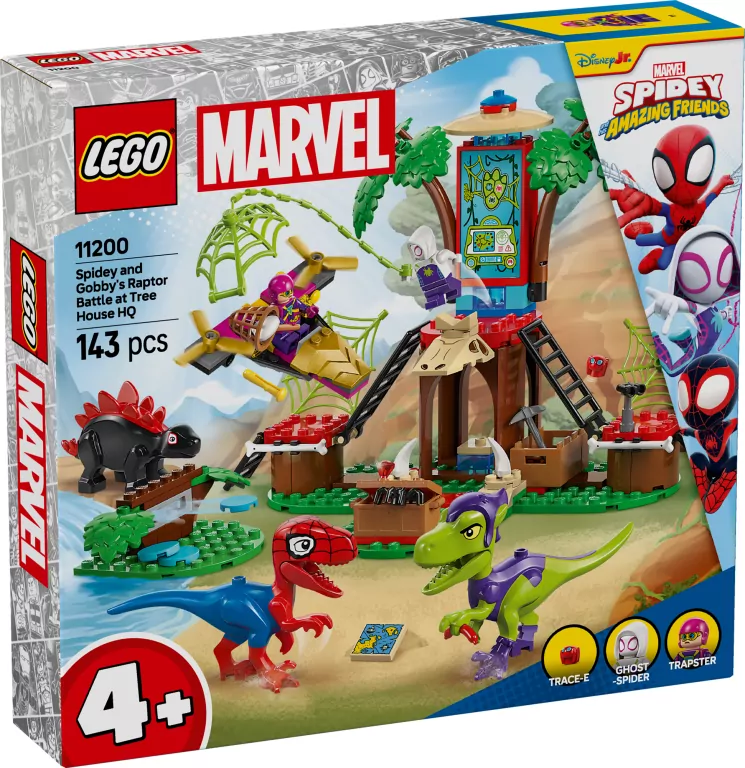 LEGO® Bitwa Spidey’ego i Gobby’ego przy domku na drzewie 11200 - tantis.pl