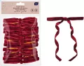 Kokardki aksamitne z moc.18cm RED 25szt - tantis.pl