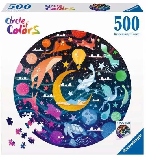 Puzzle 2D 500 Paleta kolorów. Marzenia - tantis.pl