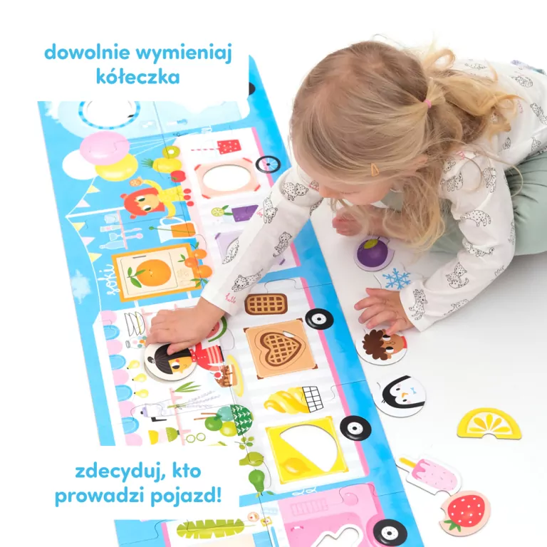 CzuCzu. Puzzle z dziurką. Lody! Lody!  2+ - tantis.pl