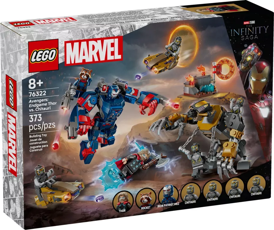 LEGO® Avengers: Koniec gry Thor kontra Chitauri 76322 - tantis.pl