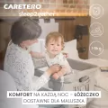 Caretero Łóżeczko Sleep2gether dostawne beżowe - tantis.pl