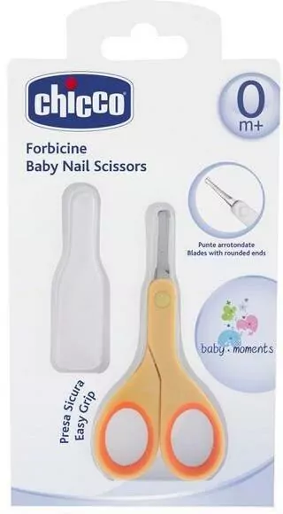 Nożyczki niemowlęce pomarańczowe - tantis.pl