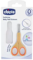 Nożyczki niemowlęce pomarańczowe