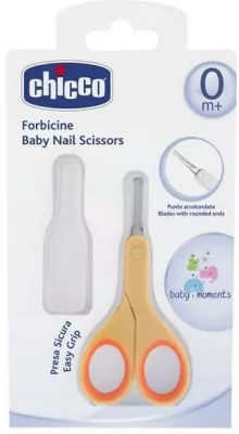 Nożyczki niemowlęce pomarańczowe