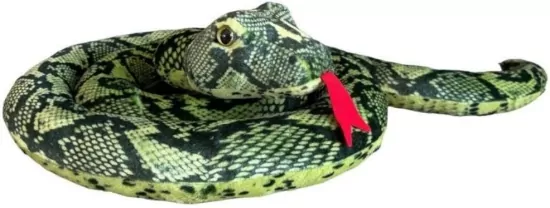 Wąż zwinięty zielony 150cm