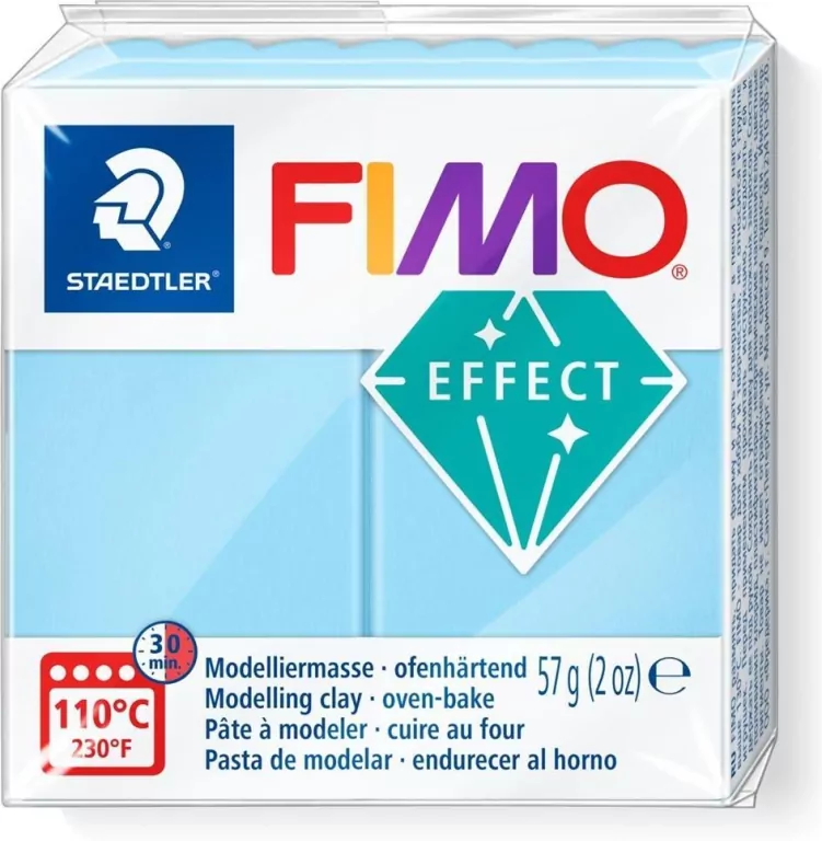 Masa termoutwardzalna Fimo 57g kolor wody - tantis.pl