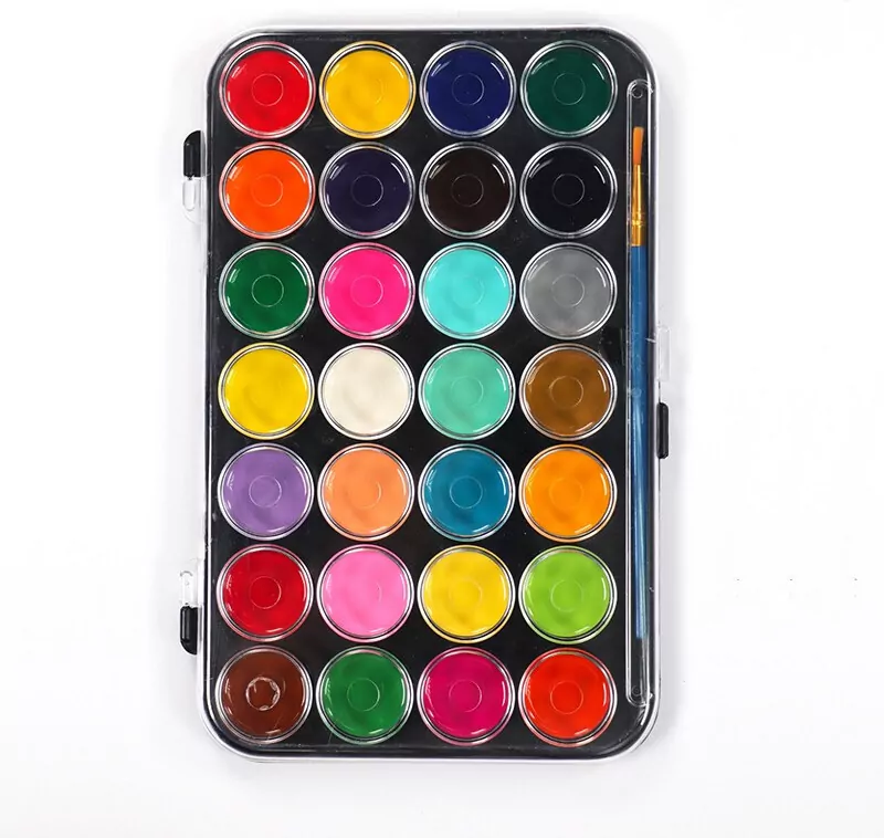 Farby akwarelowe - 28 intensywnych kolorów. STnux - tantis.pl