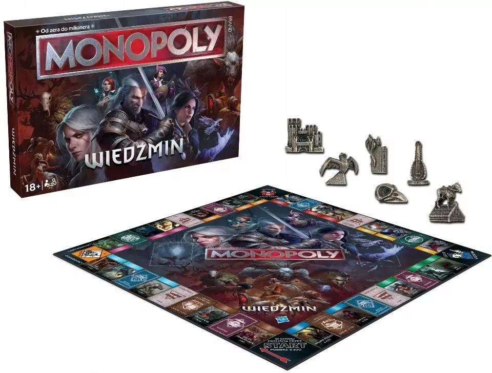 Monopoly The Witcher - tantis.pl