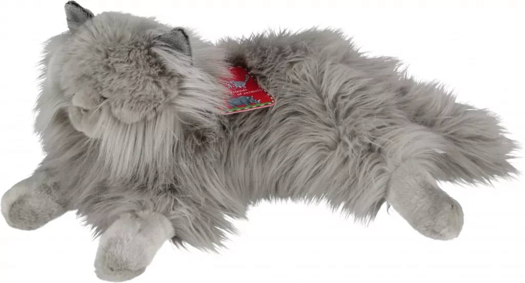 Kot Perski leżący szary 36cm - tantis.pl