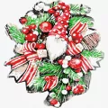 Malowanie po numerach - Świąteczny wieniec 30x30cm - tantis.pl