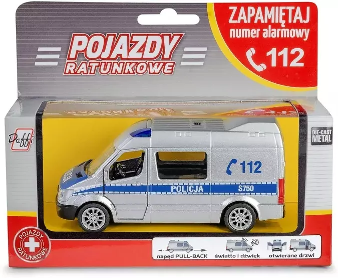Pojazd ratunkowy - Policja - tantis.pl