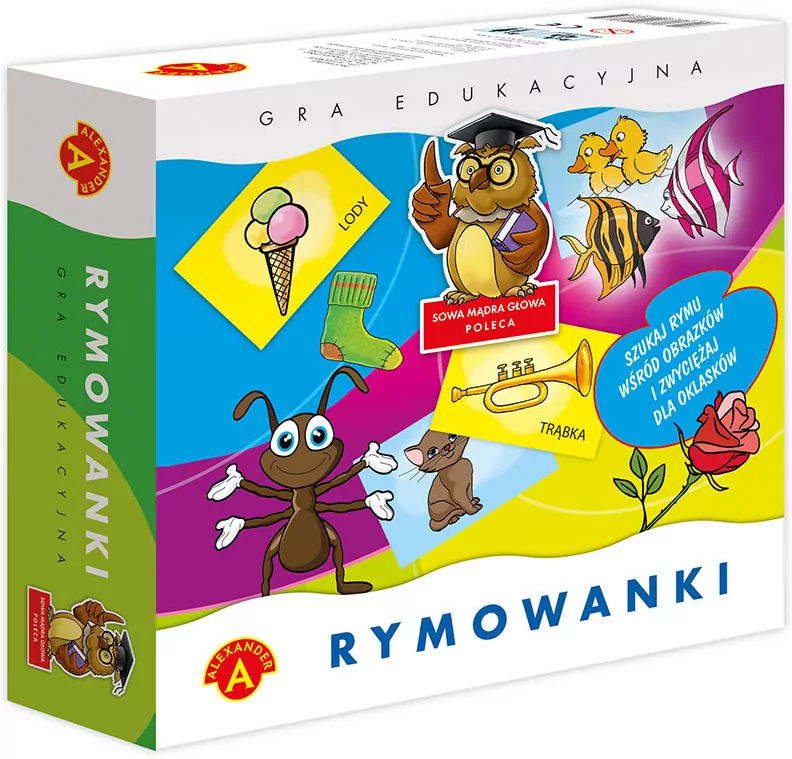 Rymowanki. Gra edukacyjna - tantis.pl