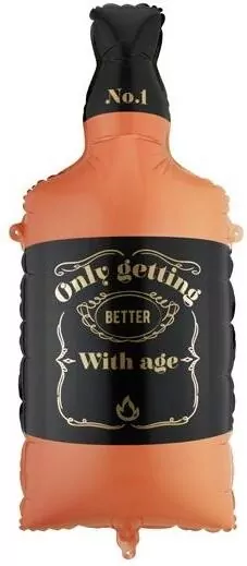 Balon foliowy Whisky, 34x86cm - tantis.pl