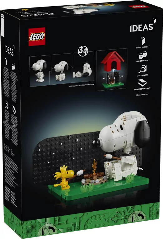 LEGO® Fistaszki: Buda Snoopy’ego 21368 - tantis.pl