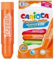 Farby w sztyfcie temperello neon 6kol CARIOCA - tantis.pl