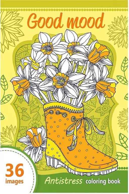 Kolorowanka antystresowa Good mood - tantis.pl