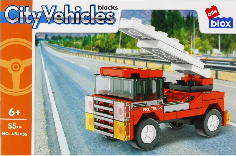 Klocki konstrukcyjne City 55 elementów - tantis.pl