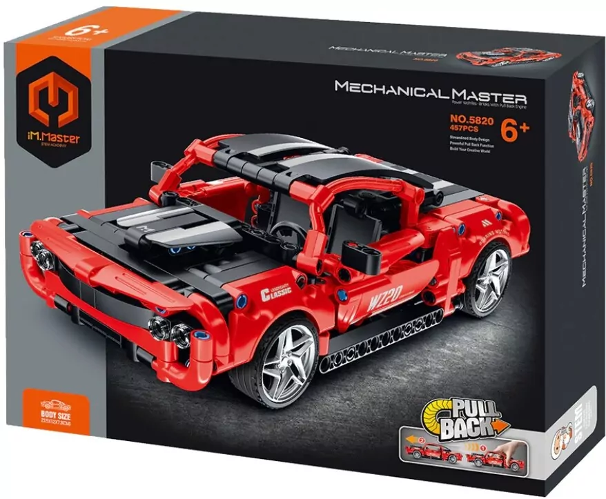 Samochód typu pull back muscle car IM5820 - tantis.pl