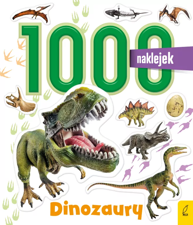 Dinozaury. 1000 naklejek - tantis.pl