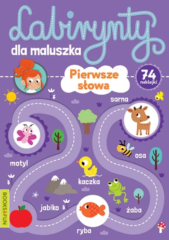 Labirynty dla maluszka. Pierwsze slowa - tantis.pl