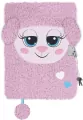 Pamiętnik z kłódką 3D włochacz A5 96k Cute Lamb - tantis.pl