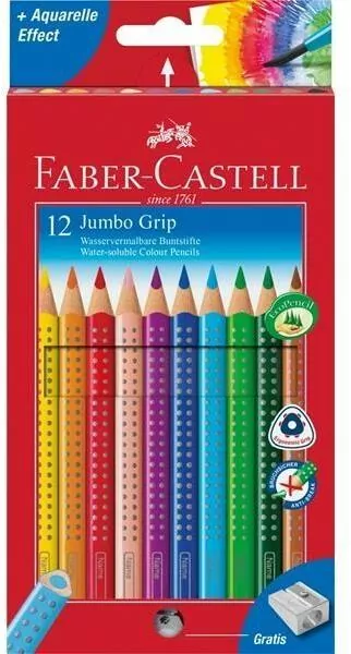 Kredki Jumbo Grip. 12 kolorów - tantis.pl