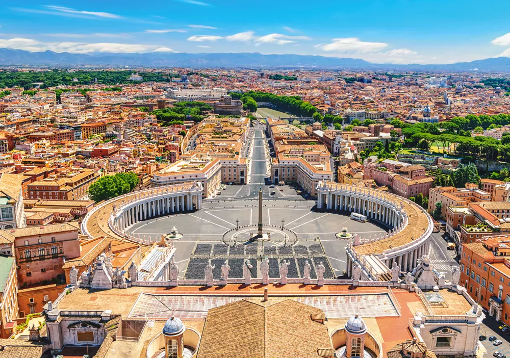 Castor. Puzzle 500. View from the Vatican - tantis.pl